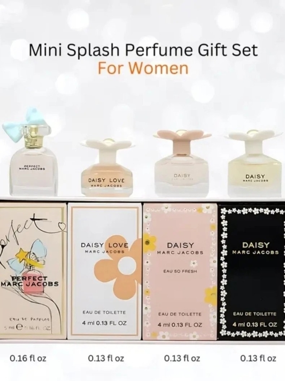 Marc Jacobs Fragrance Set X4 - Picture 2 of 8